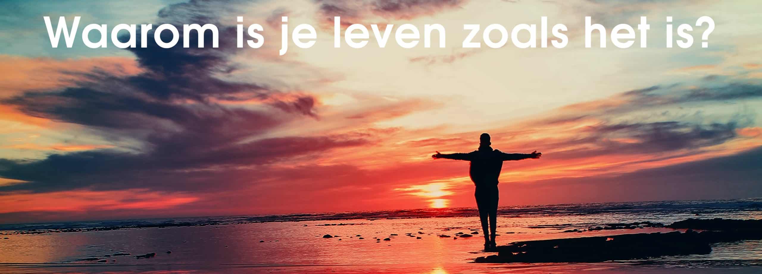 Waarom je leven is zoals het is: je staat hier.
