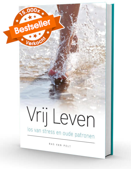 het boek "Vrij Leven - los van stress en oude patronen"
